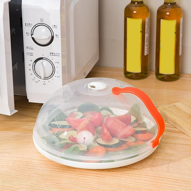 Couvercle micro-ondes pour aliments couvercle d'huile lavable