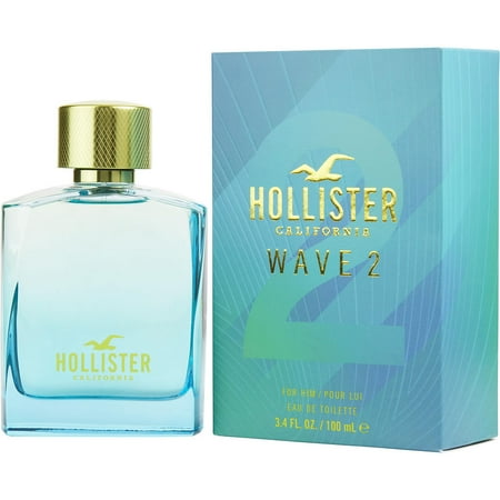 MEN EDT SPRAY 3.4 OZ HOLLISTER WAVE 2
