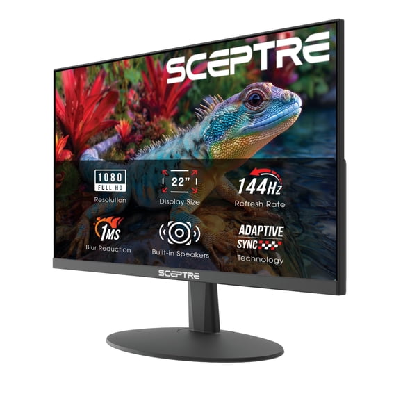 Monitor gamer Sceptre E225W-FW144 de 22" FHD 144 Hz