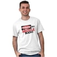 thumbnail image 3 of Funny Danger is My Middle Name Men's Graphic T Shirt Tees Brisco Brands S, 3 of 5