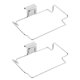 thumbnail image 1 of Kitchen Grocery Bag Holder Stainless Steel Hanging Bag Rack for Home Use 2Pcs, 1 of 4