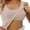 Khaki, variant on DuoJiaJ Womens Tank Tops With Built In Bras 2025 Summer Casual Crew Neck Sleeveless Camisole Cotton Padded Workout Tops Women’s Lace Trim Tank Tops