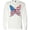 AA-White, variant on Inktastic Patriotic Butterfly Long Sleeve T-Shirt