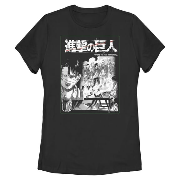 Womens Attack on Titan Bandaged Levi Ackerman T Shirt