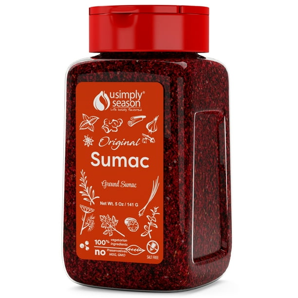 USimplySeason Original Sumac Spice Middle Eastern Seasoning 5 oz