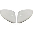 thumbnail image 2 of Applicable to 2Pcs Compatible For Peugeot 208/2008 2012-2018 Side Door Rearview Mirror Cover Trims Car Accessories Left + Right Side Replacement(White), 2 of 4