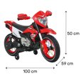 thumbnail image 3 of Motocicleta Montable Little monkey  Electrico Roja, 3 of 4