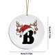 thumbnail image 3 of Hot6sl Ofertas de La Semana Adorno con Nombre y Letra Adorno con Inicial Familiar Adorno Personalizado Adorno Navideño con Nombre y Familia Regalo de Navidad, 3 of 7