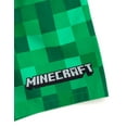 thumbnail image 4 of Minecraft Creeper UPF 50+ Swim Trunks Bathing Suit Little Kid to Big, 4 of 4