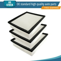 YXPCARS 3PCS Front Engine Air Filter for Toyota Sequoia 2014-2022 Tacoma 2016-2023 Tundra 2013-2021, New Air Filter Replacement (CA11895)