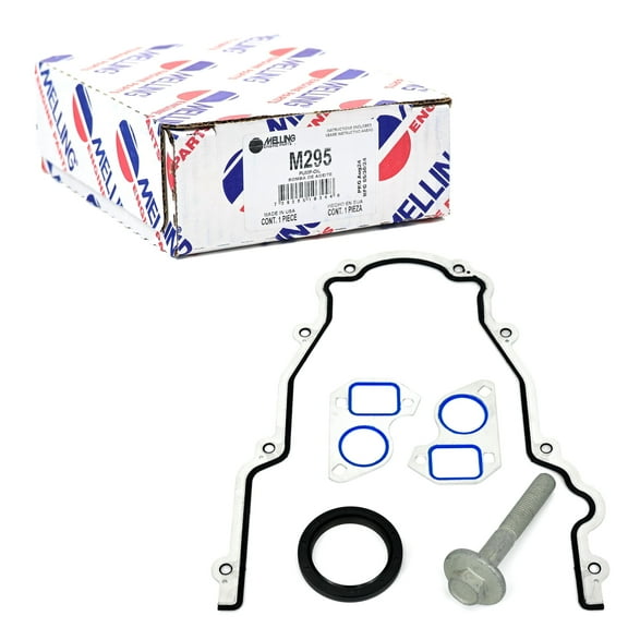 Melling M295 LS Oil Pump with LS Install Gasket Kit -Fits Gen III/IV LS 4.8 5.35.7 6.0 6.2 LS1 LS6 LS2 LS3 stock replacement pump