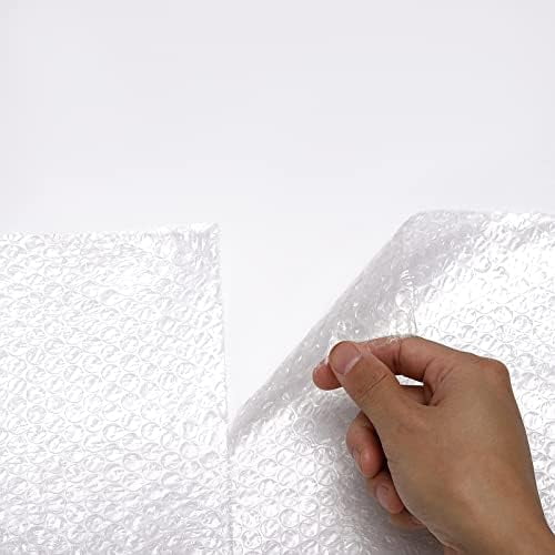 2 Pack 12 Inch x 72 Feet Total Bubble Packing Wrap for Moving Boxes Shipping Cushioning Roll Supplies Perforated Every 12”