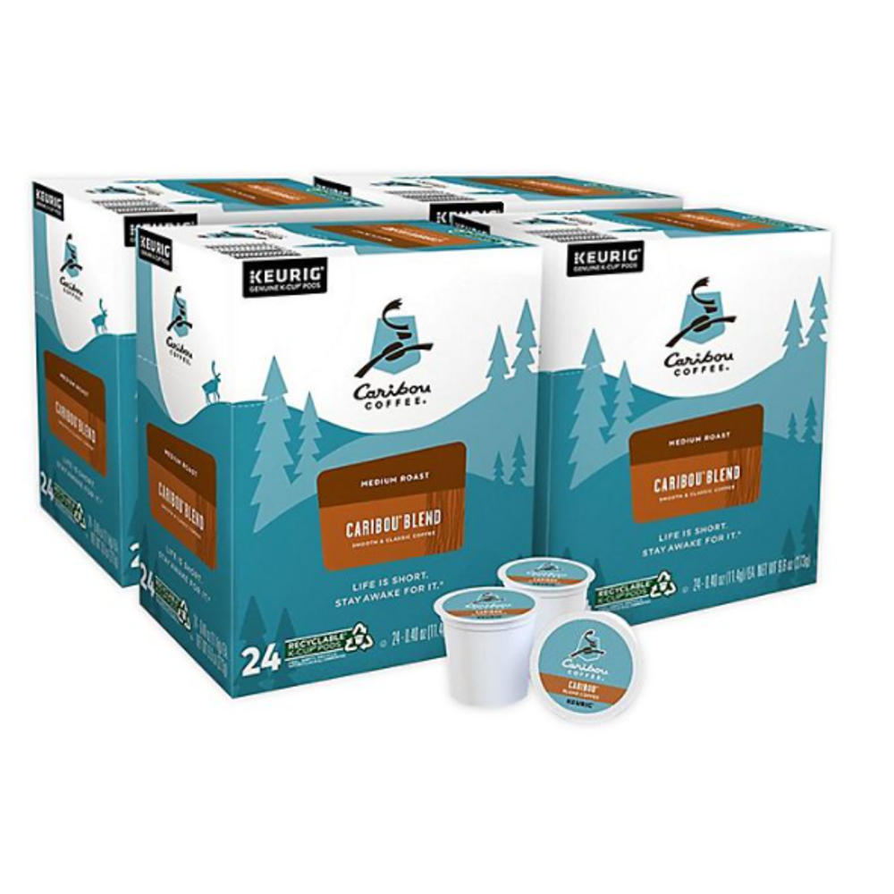 Caribou Coffee Caribou Blend Keurig KCup Pods 96Count