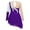 Purple, variant on YONGHS Kids Girls Figure Ice Skating Dress Ballet Dance Leotard Dancewear Red 10