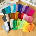 thumbnail image 4 of Summer Socks For Women Cotton Soft Mid Length Socks Comfortable Breathable Solid Color Fall Winter Simple Designer Striped Socks Burgundy, 4 of 6