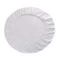 thumbnail image 5 of Luxury Cotton Mattress Cover Round Full Mattress Protector Fitted Sheet 16 Colors Available White, 5 of 7