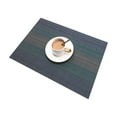 thumbnail image 2 of Sunjoy Tech Table PVC Placemats Dining Table Place Mats Non-Slip Dish Bowl Placement Heat Resistant Easy to Clean Table Decorative Mats, 2 of 8