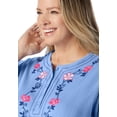 thumbnail image 3 of Woman Within Plus Size 7-Day Embroidered Pointelle Tunic, 3 of 5