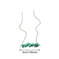 thumbnail image 2 of Womens Necklace Women'S Jewelry Real Turquoise Necklace For Women Tiny Pearl Necklace Small December Birthstone Choker For Women Turquoise, 2 of 6