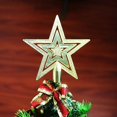 thumbnail image 3 of Navidad decoración 1pc 20 15 10cm parte superior del árbol de Navidad estrella Xma suministros de decoración para Navidad para nuevo para el hogar de la fiesta de año regalos adornos, 3 of 4