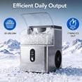 thumbnail image 4 of Havato Nugget Ice Maker, Countertop Ice Machine for Chewable Crushed Ice | 34Lbs/24H, Self-Cleaning, Quiet & Compact, 4 of 6