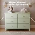 thumbnail image 6 of Graco Sasha 6 Drawer Dresser, Sage, 6 of 12