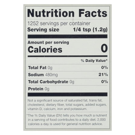 Coarse Kosher Salt 1.5kg