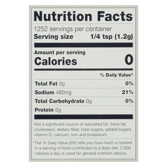 Coarse Kosher Salt 1.5kg