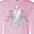 thumbnail image 4 of Inktastic Hope Lung Cancer Awareness Long Sleeve T-Shirt, 4 of 5