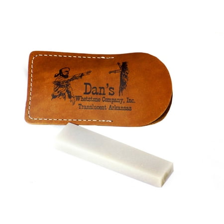 Dan's Whetstone Translucent Arkansas Extra Fine Pocket Knife Blade Sharpening Stone Whetstone 4