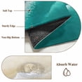 thumbnail image 6 of Large Area Rugs for Living Room Bedroom, Ombre Turquoise Ocean 8'x10' Rug Washable Carpet Runner Indoor Outdoor, Gradient Coastal Beach Waves Summer Non Slip Floor Mats Rug for Kitchen, Patio, 6 of 8