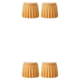thumbnail image 4 of Kenally 2 piezas de cabecero de cama, herramienta antivibración, adhesivo ajustable portátil, tapón de cama de alta resistencia, fijador de Amarillo Pequeña 2piezas, 4 of 6