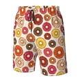 thumbnail image 5 of Naloa Donut Men's Beach Shorts, Surfing shorts, Swim trunks, Quick Dry Swim Trunks for Surfing Beach Fun - Small, 5 of 9