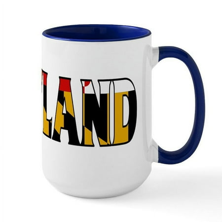 

CafePress - Maryland Mugs - 15 oz Ceramic Large Mug