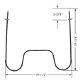thumbnail image 6 of ERP B7019 Oven Bake Element Replaces WP74003019, 6 of 6