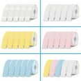 thumbnail image 2 of 5pcs 15mm x7m Q30 Continuous Label Paper Tape Work for Marklife P12 D30 Printer Waterproof Self Adhesive Thermal Printer Sticker 5PK Mixed Color, 2 of 6