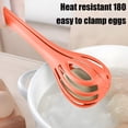 thumbnail image 6 of Egg Whisk Tongs Tool, 3 In 1 Manual Beater Food Clip Mixer Heat Resistant Grip Design, Multifunction Cooking Utensil for Baking Kitchen Meal Prep, 6 of 6