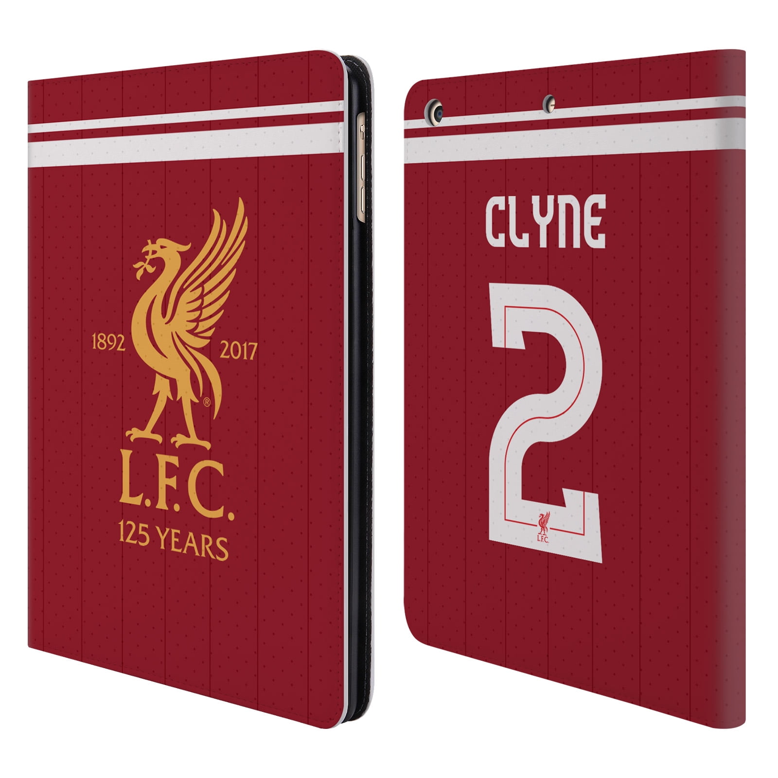OFFICIAL LIVERPOOL FOOTBALL CLUB HOME KIT 17/18 1 LEATHER BOOK WALLET