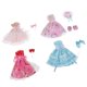 thumbnail image 2 of 4 juegos accesorios de ropa de , ropa de muñeca de moda de princesa para de cumpleaños de Navidad de muñeca de 14 pul Hugo Vestido de muñeca princesa, 2 of 7