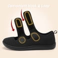 thumbnail image 4 of Adjustable Breathable Knit Walking Sneakers for Women Diabetic Friendly 10 Wide, 4 of 8