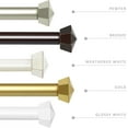 thumbnail image 6 of eTeckram 5/8" Double Curtain Rod with Chiodo Finials,Gold,48‘’-84‘’, 6 of 6