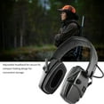 thumbnail image 4 of Electronic Folding Ear Protector Anti-Noise Earmuffs for Shooting Hu nting, 4 of 7