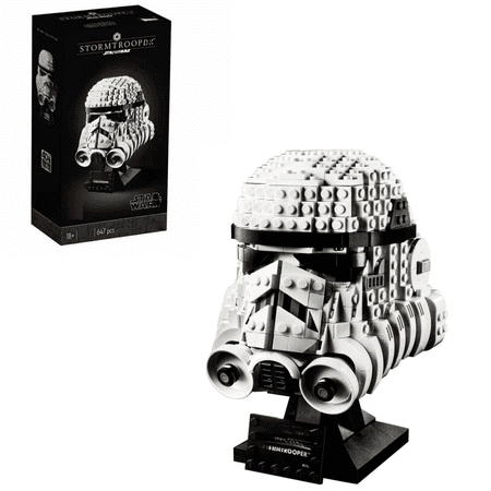 (75276) Helmet Buildable Model Kit, Display Collectible Decoration Set for Adults, Collectible Gift Idea, 647 Pieces