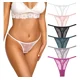 thumbnail image 5 of Pack De 6 Bragas Sin Costuras Tanga De Encaje Para Mujer, 5 of 8