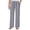 Gray, variant on Ladies' Linen Blend Pull-On Lose Fit Pants, Dark Blue, Medium