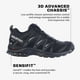 thumbnail image 3 of Zapatillas de trail running Salomon XA PRO 3D Gore-Tex para hombre, color negro 9, 3 of 7