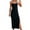 Black, variant on Women Dresses Plus Sling Sexy Dresses New Solid Sleeveless Fashion Dresses White Trendy Skirt Size S