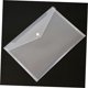thumbnail image 3 of unbranded 24Ud Plástico Transparente Para Documentos A4 Con De Botón Y Envelop Práctico, 3 of 5