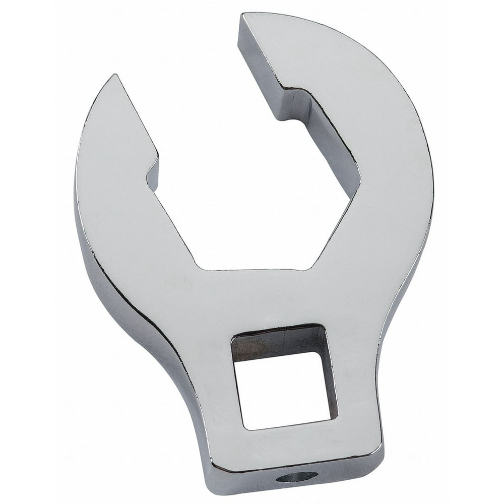 3/4" Steel Crowfoot Socket Wrench with 3/8" Drive Size and Chrome