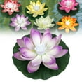 thumbnail image 2 of Floating Lights LED Flowers Pool Lights Battery Operated Night Light For Pond Garden Swimming Wedding Decor, 2 of 9